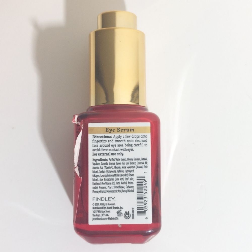 Findley Retinol & Collagen Overnight Eye Serum 1 fl oz/29 mL NEW - Picture 4 of 6